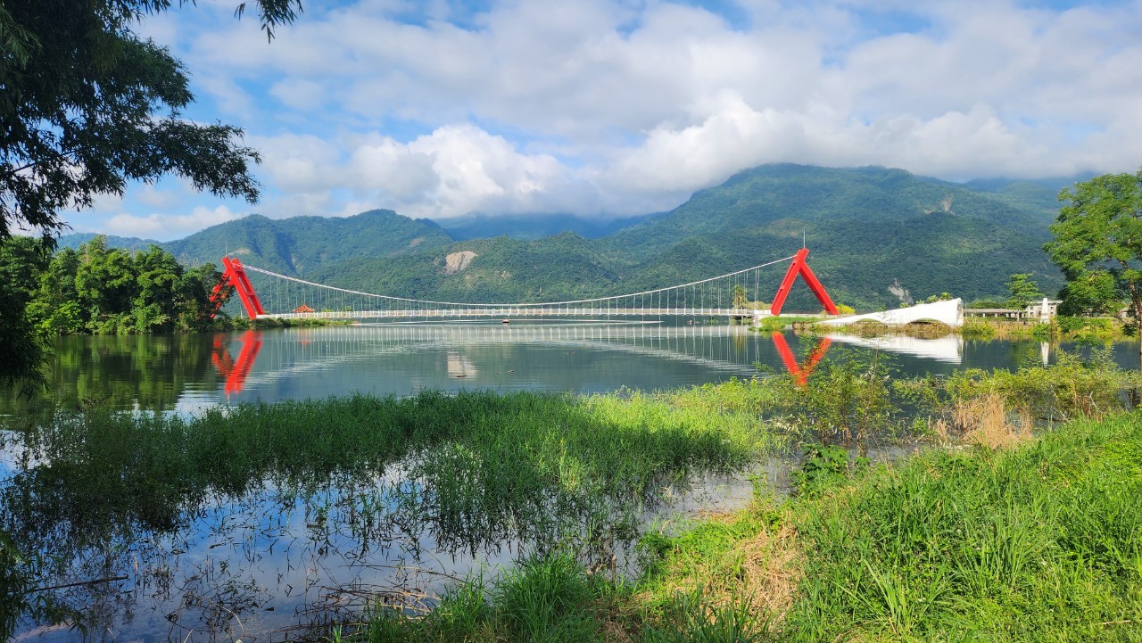 嘉義,大埔,情人公園,love,同心橋,山海戀單車